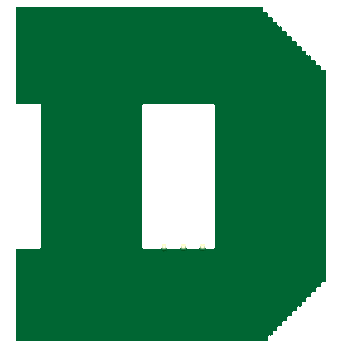 Dartmouth Big Green 1945-2006 Primary Logo diy DTF decal sticker